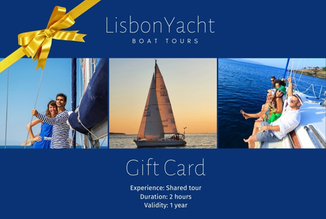 Gift Card Shared Boat Tour Lisbon