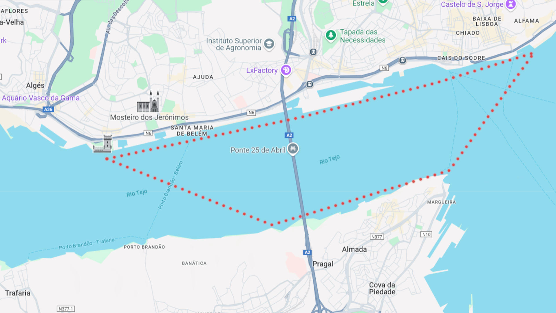 Boat tours in Lisbon