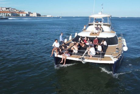 Catamaran in Lisbon