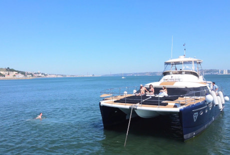 Catamaran in Lisbon
