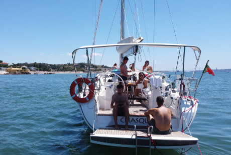 Sailing boat in Lisbon