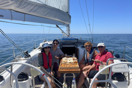 Sailing boat in Lisbon