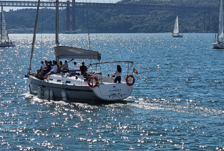 Sailing boat in Lisbon