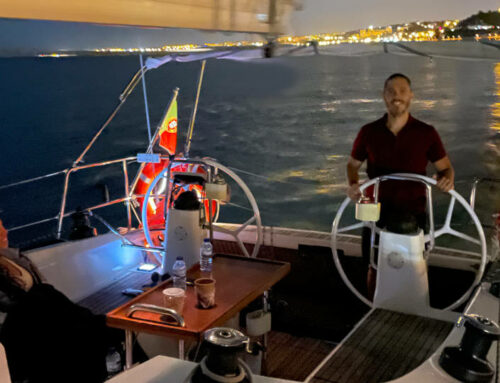 Sleep on a boat in Lisbon