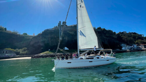 Passeio de barco em Lisboa
