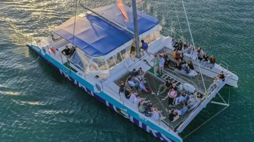 Catamaran a Lisbonne