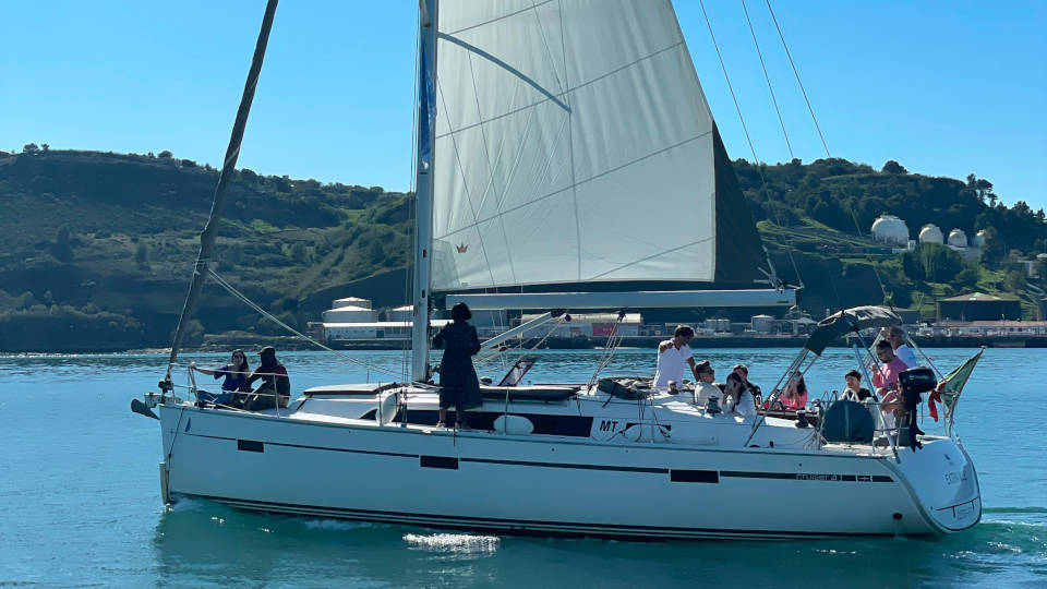 Sailing boat in Lisbon